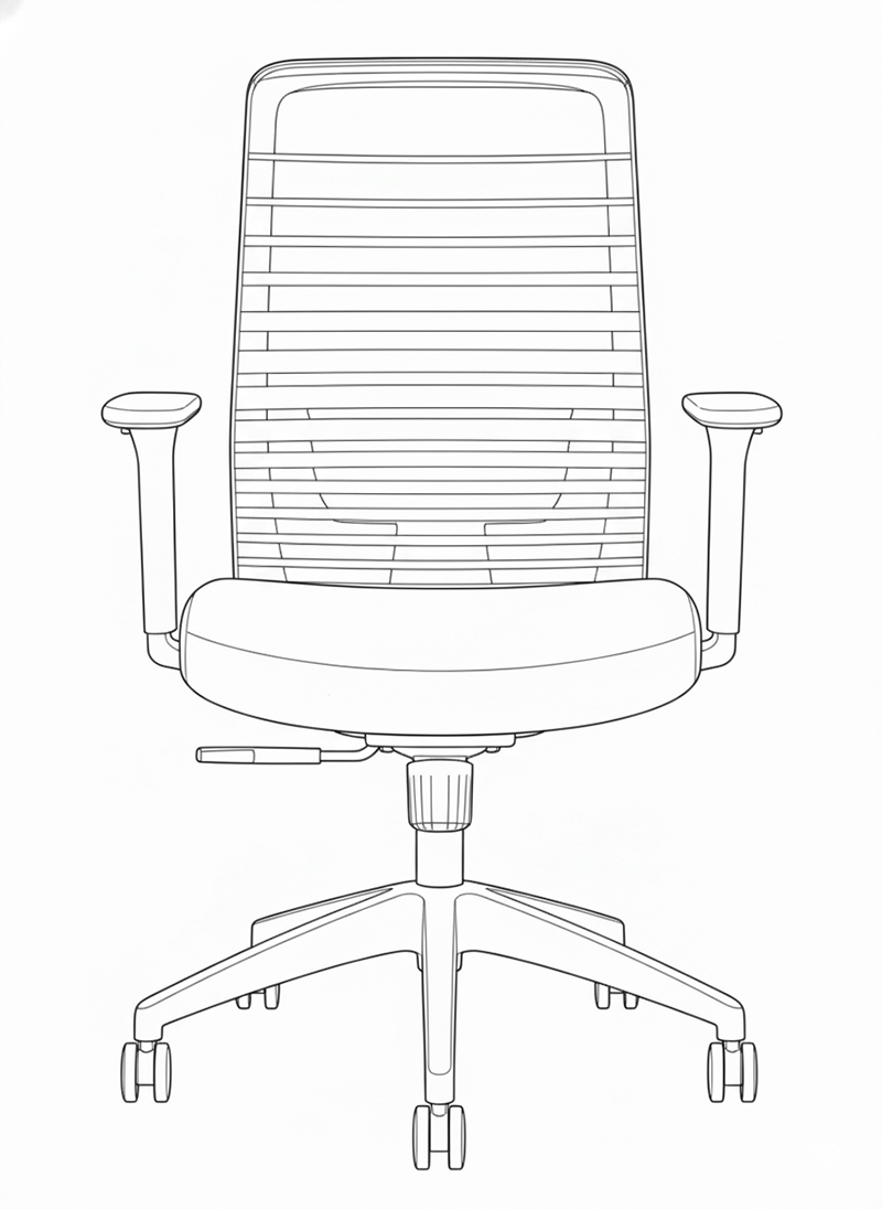 Silla de oficina Boost
