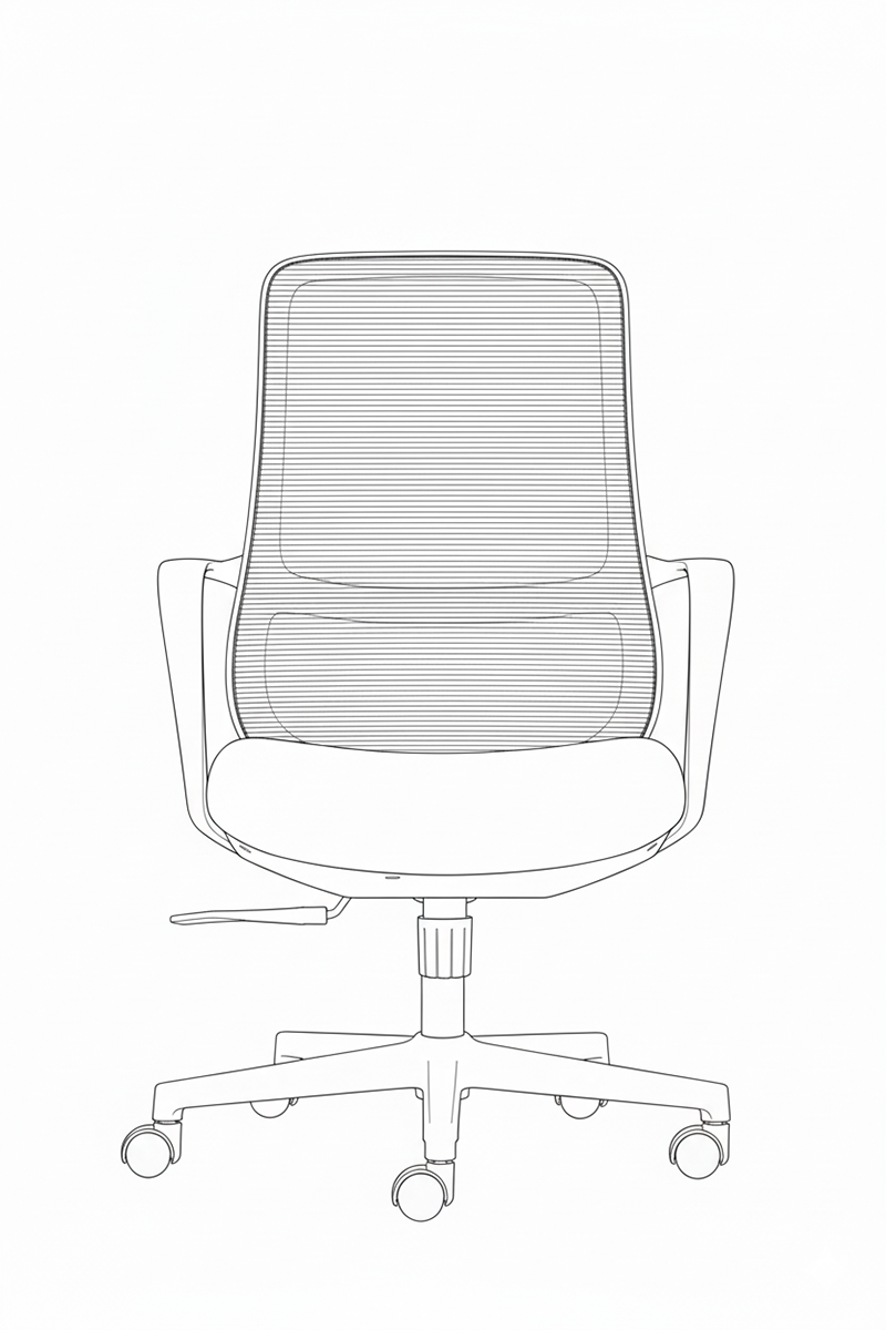 Silla de oficina Sorona