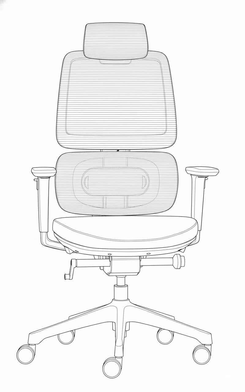 Silla de oficina Orca