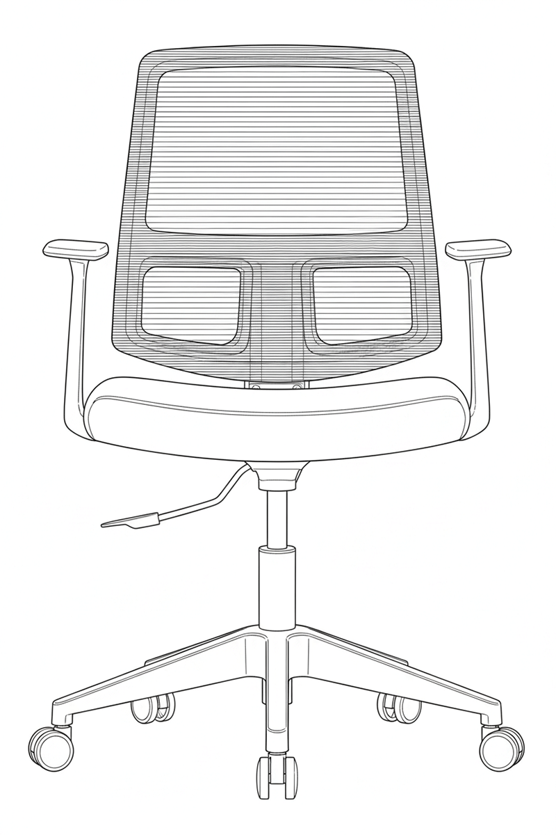Silla de oficina Twist