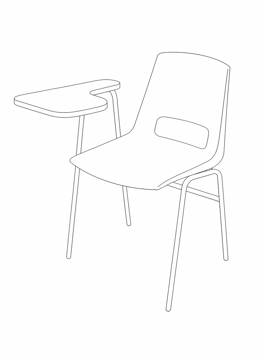 Silla Mariposa universitaria