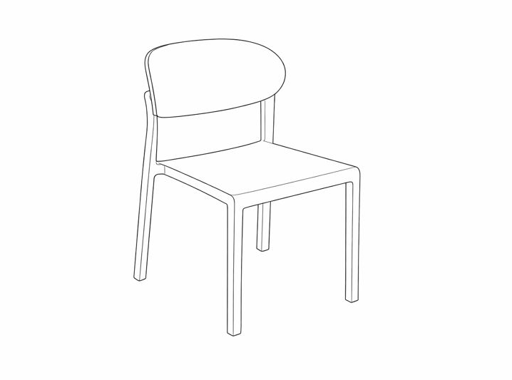 Silla exterior Bake