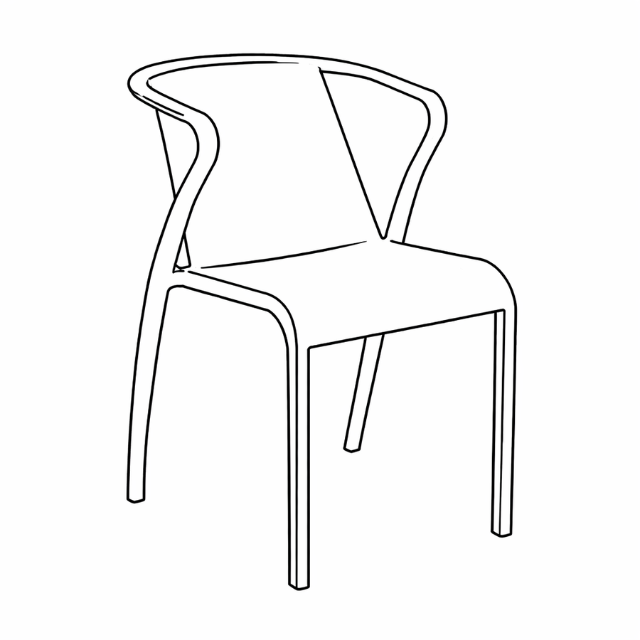 Silla exterior Fado