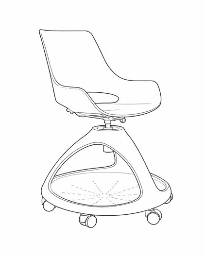 Silla educativa Icons Plus