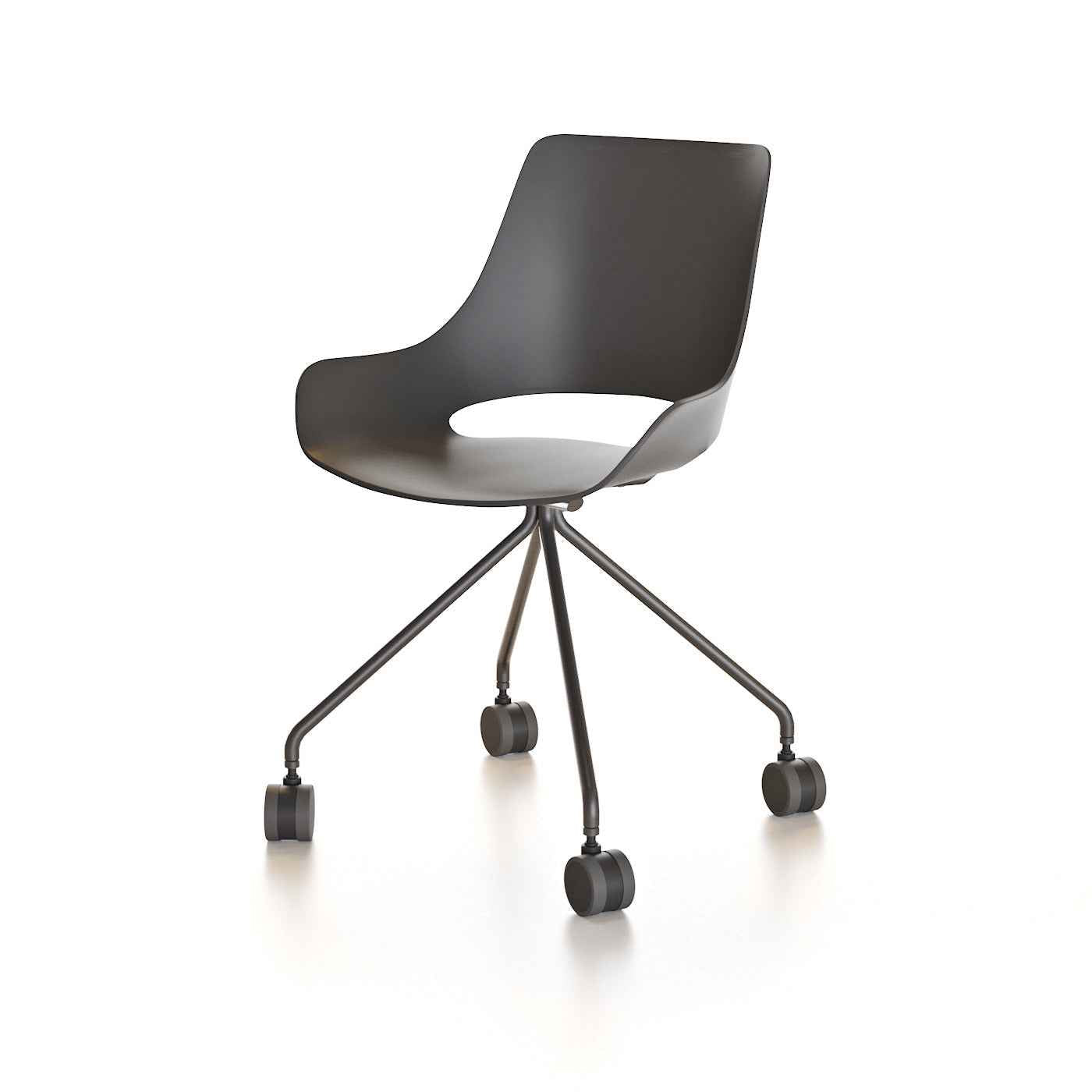 Silla multipropósito Icons Piramidal con ruedas